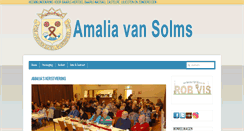 Desktop Screenshot of amaliavansolms.org